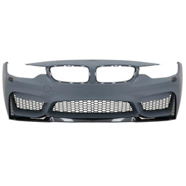 Body kit completo per BMW Serie 4 F32 F33 Coupe Cabrio (2013-2019) con doppio doppio Terminali di scarico Fibra