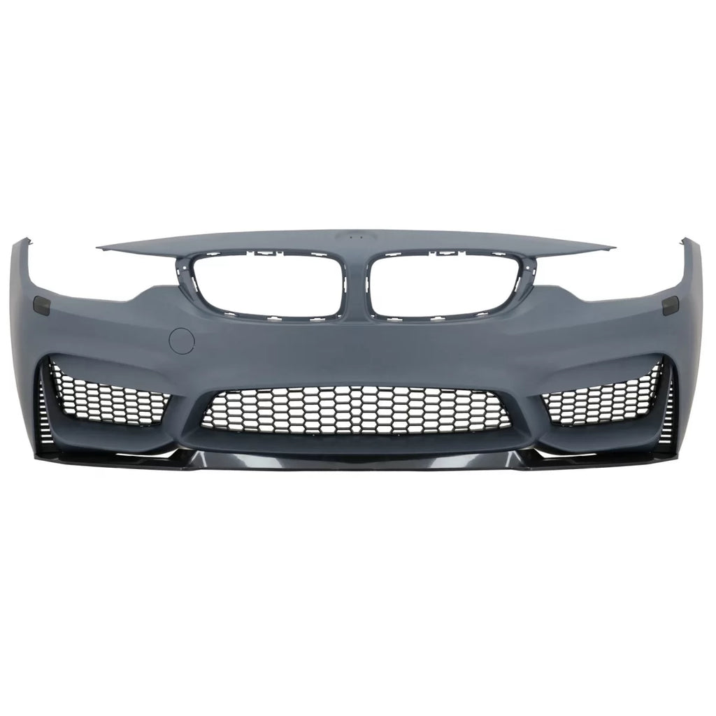 Body kit completo per BMW Serie 4 F32 F33 (2013-02.2017) M4 design con cofano cofano e Parafanghi anteriori nero