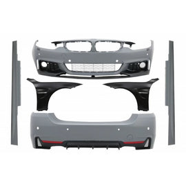 Body kit completo per BMW Serie 4 F32 F33 F36 (2013-2016) Coupe Cabrio con Parafanghi anteriori