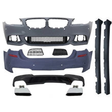 Body kit completo per BMW Serie 5 F10 (2010-2017) M-Technik 550i design Nero lucido Edition