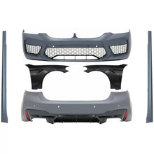 Carica l'immagine nel visualizzatore di Gallery, Body kit completo per BMW Serie 5 G30 (2017-2019) berlina con Parafanghi anteriori nero M5 design