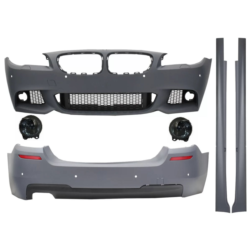 Body kit completo per BMW F10 Serie 5 (2011-2014) M-Technik design con Fendinebbia fumé