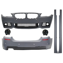 Carica l'immagine nel visualizzatore di Gallery, Body kit completo per BMW F10 Serie 5 (2011-2014) M-Technik design con Fendinebbia fumé