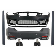 Body kit completo per BMW F30 (2011-2019) con doppio doppio Terminali di scarico Fibra di carbonio EVO II M3 CS stile
