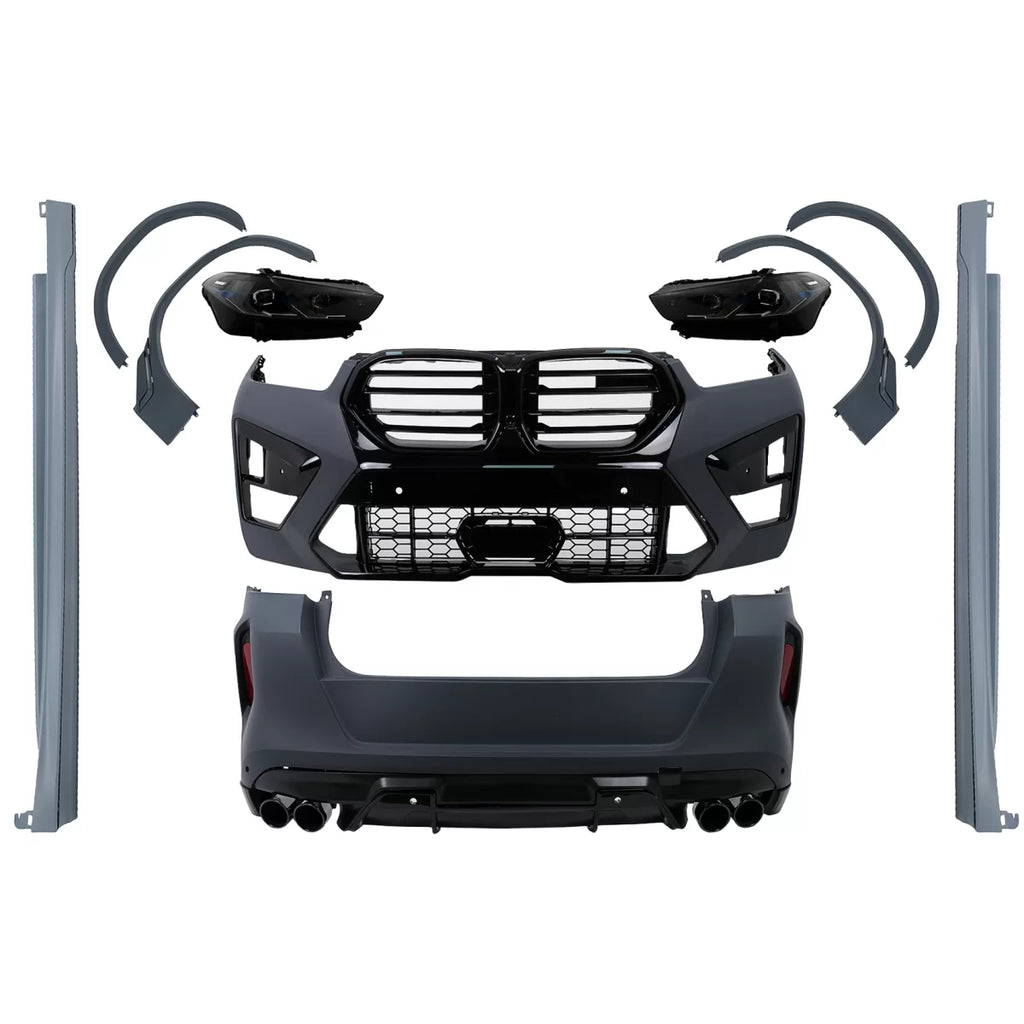Body kit completo per BMW X6 G06 (2018-2022) conversione a LCI X6M design