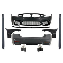Body kit completo con Fibra di carbonio Terminali di scarico e Parafanghi anteriori per BMW F30 (2011-2019) EVO II M3 CS