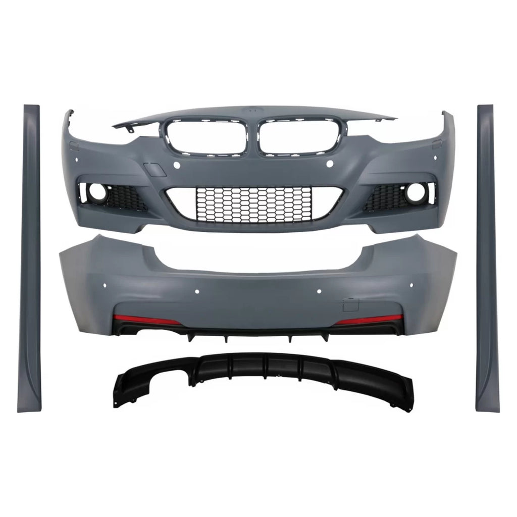 Body kit completo con diffusore sinistro uscita per BMW Serie 3 F30 (2011-2019) M-Performance design