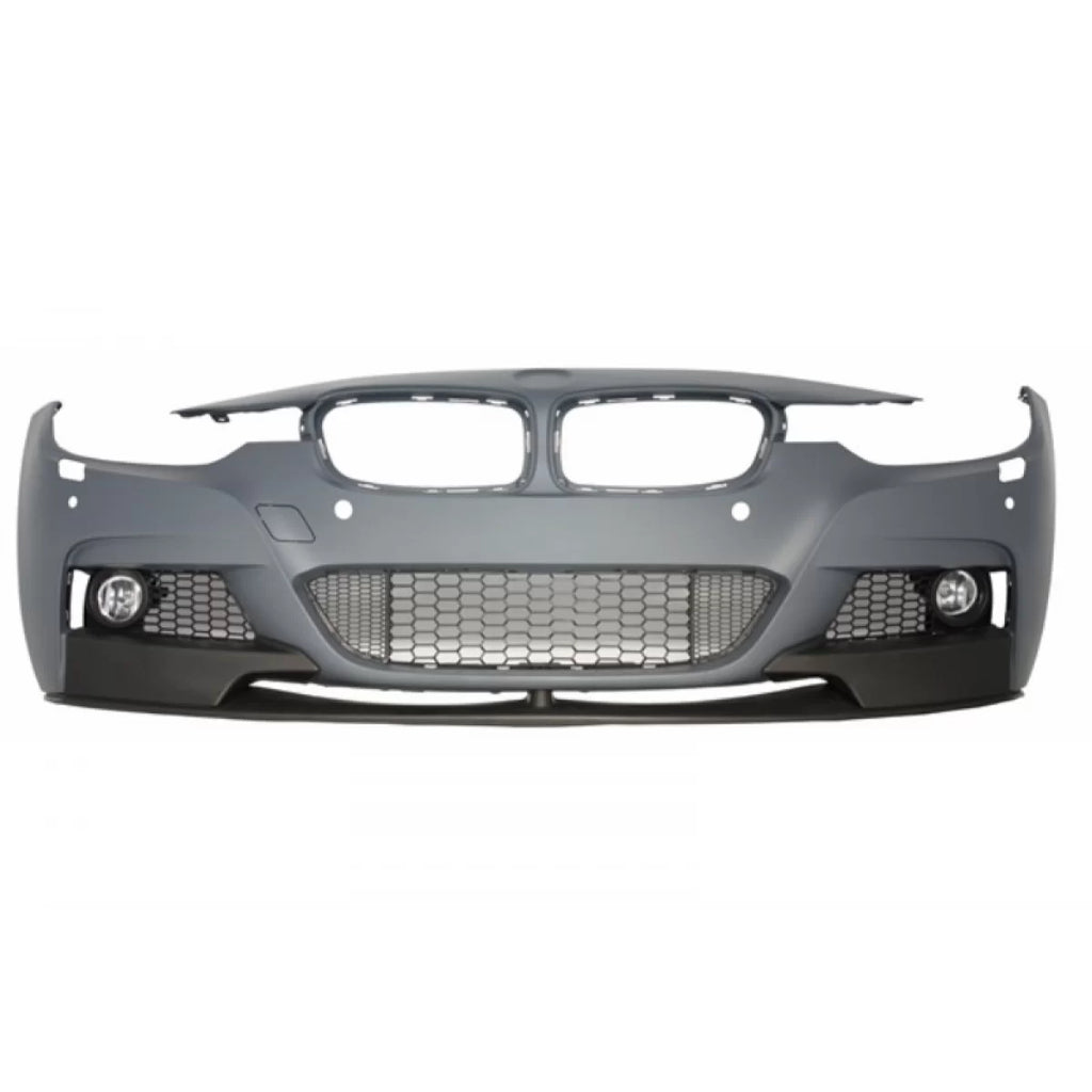 Body kit completo con doppio doppio Terminali di scarico Fibra di carbonio opaco per BMW Serie 3 F30 (2011-2019)