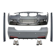 Body kit completo con doppio doppio Terminali di scarico cromato per BMW Serie 3 F30 (2011-2019) M-Performance design