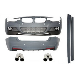 Body kit completo con Terminali di scarico per BMW F30 (2011 e successivi) M-Performance design