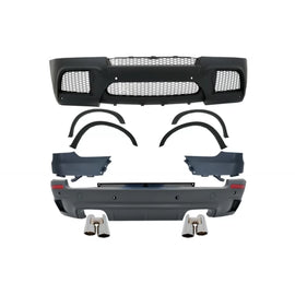 Body kit completo con Terminali di scarico cromato per BMW X5 E70 (2007-2013) X5M M design