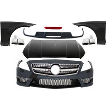 Body kit completo con Terminali di scarico per Mercedes CLS W218 C218 berlina (2011-2017) CLS63 design