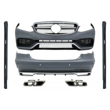 Body kit completo con Terminali di scarico per Mercedes Classe E W212 restyling (2013-2016) E63 design