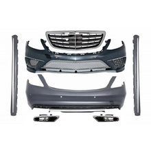 Carica l'immagine nel visualizzatore di Gallery, Body kit completo con Terminali di scarico per Mercedes W222 Classe S (2013-06.2017) S65 design LWB