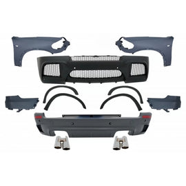 Body kit completo con Parafanghi anteriori e Terminali di scarico cromato per BMW X5 E70 (2007-2013) X5M M design