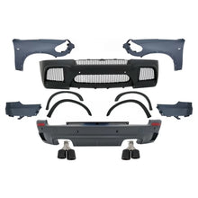 Carica l'immagine nel visualizzatore di Gallery, Body kit completo con Parafanghi anteriori e doppio Terminali di scarico carbonio Fier opaco per BMW X5 E70 (2007-2013)