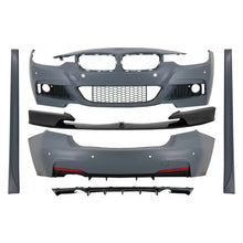Body kit completo con anteriore Spoiler Splitter e diffusore Doppia uscita singolo scarico per BMW Serie 3 F30
