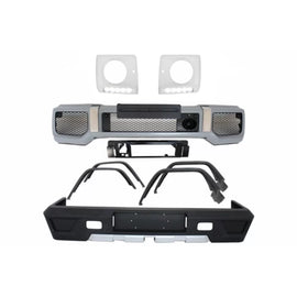 Body kit completo con LED DRL fari anteriori coperture per Mercedes Classe G W463 (1989-2017) G63 G65 design