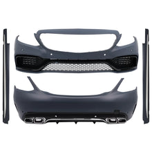 Body kit completo per Mercedes Classe C W205 berlina (2014-2018) C63 design