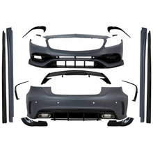 Body kit completo per Mercedes Classe A W176 (2012-2018) A45 design con Spoiler splitter alette Aero