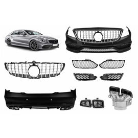 Body kit completo per Mercedes CLS W218 C218 berlina (2011-2013) CLS63 design