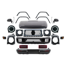 Body kit completo per Mercedes Classe G W463 (2012-2017) conversione a 2024 G63 design
