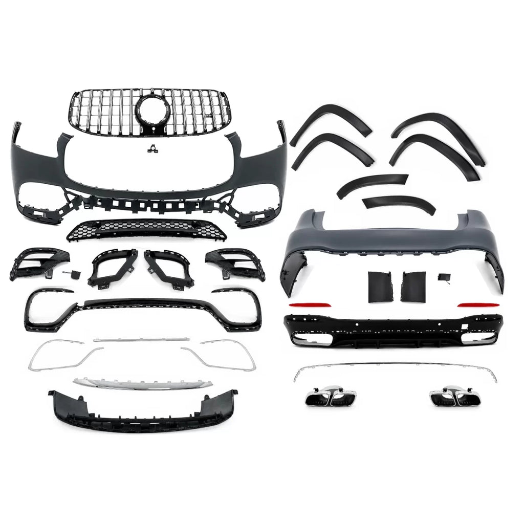 Body kit completo per Mercedes GLS SUV X167 (2019-2023) GLS63 design