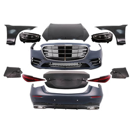 Body kit completo per Mercedes Classe S W221 (2005-2013) conversione a W223 S450 design