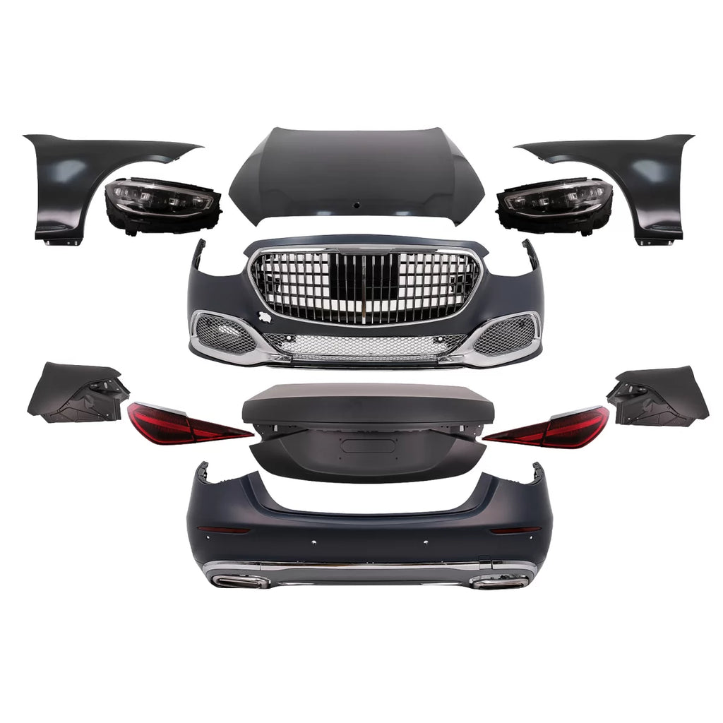Body kit completo per Mercedes Classe S W221 (2005-2013) conversione a W223 M design