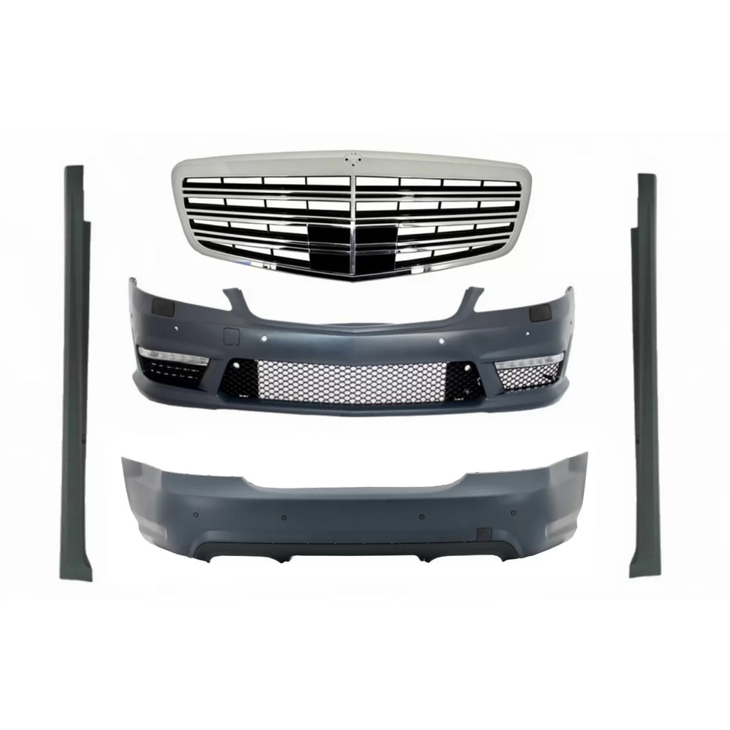 Body kit completo per Mercedes Classe S W221 (2005-2011) SWB S63 S65 design