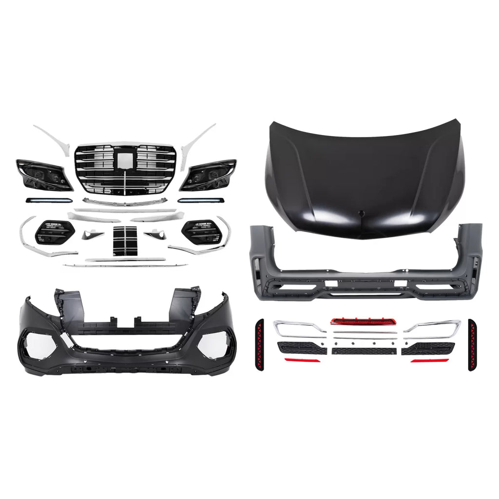 Body kit completo per Mercedes Vito (2016-2023) conversione a 2024 V design