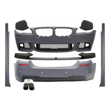 Carica l'immagine nel visualizzatore di Gallery, Body kit completo con Spoiler Lip e Calotte specchietti posteriore carbonio &amp; Silenziatore di scarico terminale opaco