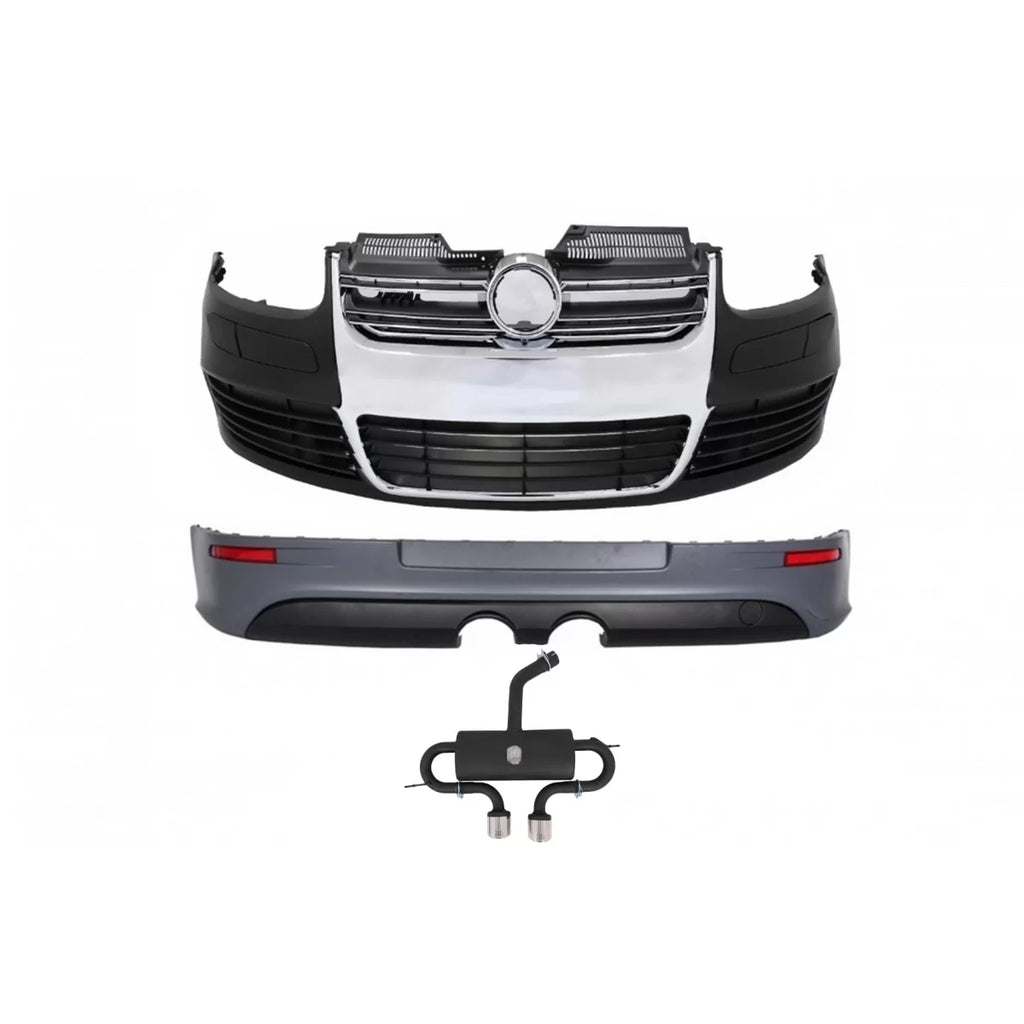 Body kit completo per VW Golf 5 (2005-2007) R32 design Sistema di scarico