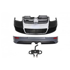 Body kit completo per VW Golf 5 (2005-2007) R32 design Sistema di scarico