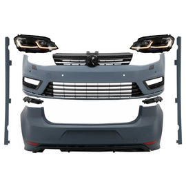 Body kit completo per VW Golf 7 VII (2012-2017) con LED fari anteriori sequenziale dinamico Indicatori di direzione