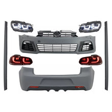 Carica l'immagine nel visualizzatore di Gallery, Body kit completo per VW Golf VI 6 MK6 (2008-2013) R20 design con fari anteriori e fanali posteriori dinamico Indicatore