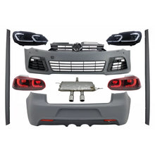 Carica l'immagine nel visualizzatore di Gallery, Body kit completo per VW Golf VI 6 MK6 (2008-2013) R20 design Sistema di scarico