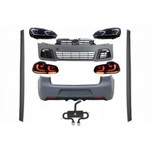 Body kit completo per VW Golf VI 6 MK6 (2008-2013) R20 design con fari anteriori LED e fanali posteriori dinamico
