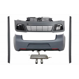 Body kit completo per VW Golf VI 6 R20 stile (2008-2013) con completo Sistema di scarico R20 gruppo