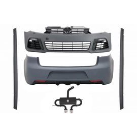 Body kit completo per VW Golf VI 6 R20 stile (2008-2013) con completo Sistema di scarico R20 gruppo