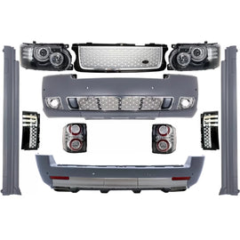 Completo conversione Autobiography design Body kit per Land Range Rover Vogue L322 (2002-2012) Retrofit a restyling nero