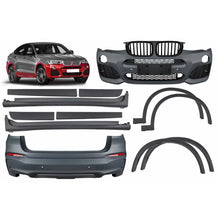 Carica l'immagine nel visualizzatore di Gallery, Body kit di conversione completo per BMW X4 F26 (2014-03.2018) M-Tehnik design