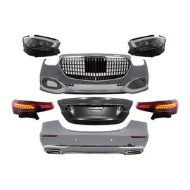 Body kit di conversione completo per Mercedes Classe E W213 (2016-2019) a restyling 2020 M design