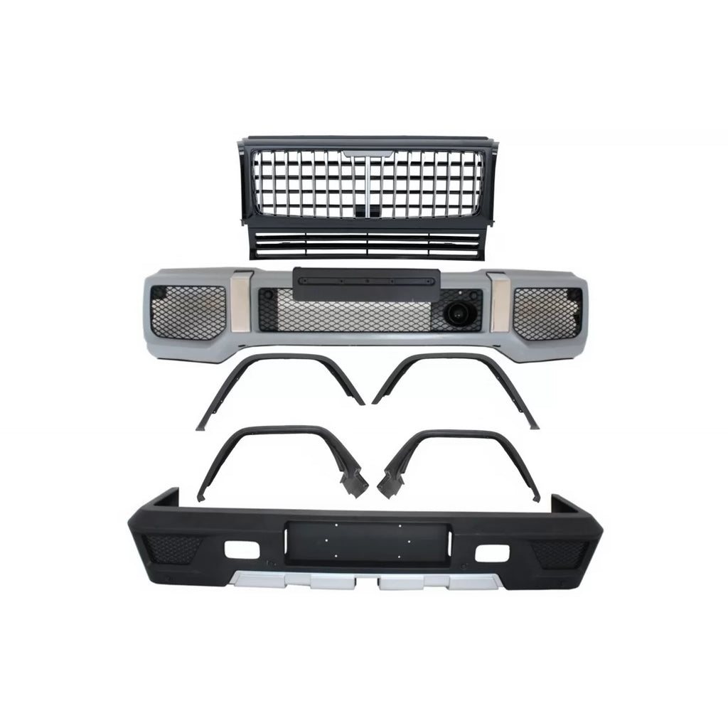 Body kit di conversione completo per Mercedes Classe G W463 (1989-2017) G63 G65 design con Griglia anteriore