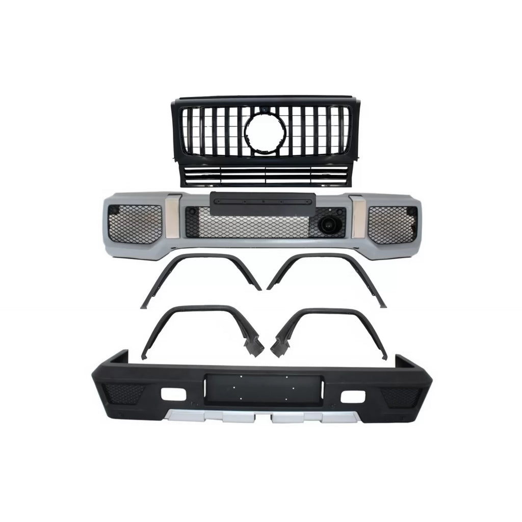 Body kit di conversione completo per Mercedes Classe G W463 (1989-2017) G63 G65 design con Griglia anteriore
