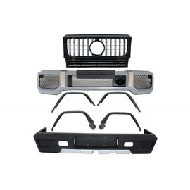Body kit di conversione completo per MERCEDES Classe G W463 (1989-2017) G63 G65 design con Griglia anteriore