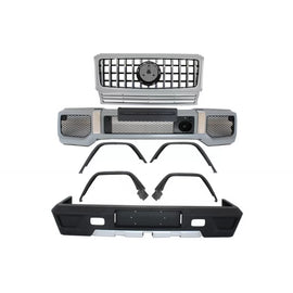 Body kit di conversione completo per MERCEDES Classe G W463 (1989-2017) G63 G65 design con Griglia anteriore