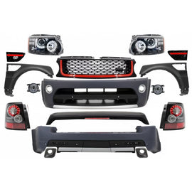 Completo conversione Retrofit Body kit per Land Range Rover Sport L320 restyling (2009-2013) Autobiography design