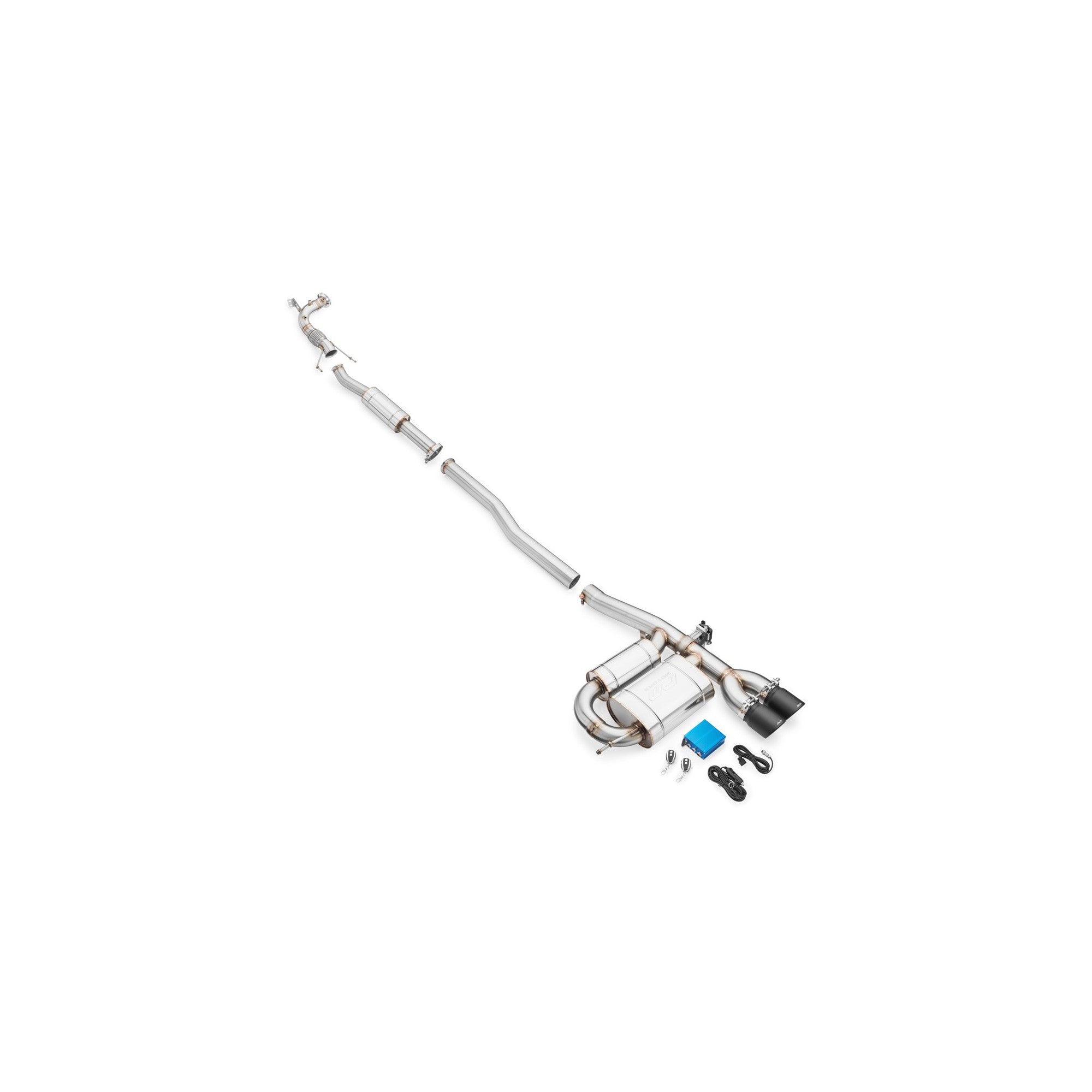 Sistema di scarico completo con valvola MINI Cooper S F56 LCI JCW B48D
