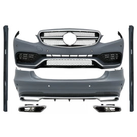 Completo esterno Body kit per Mercedes Classe E W212 restyling (2013-2016) E63 design
